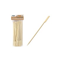 Ensemble de brochettes pour barbecue Algon Bambou 100 Pièces 24 cm (12 Unités)