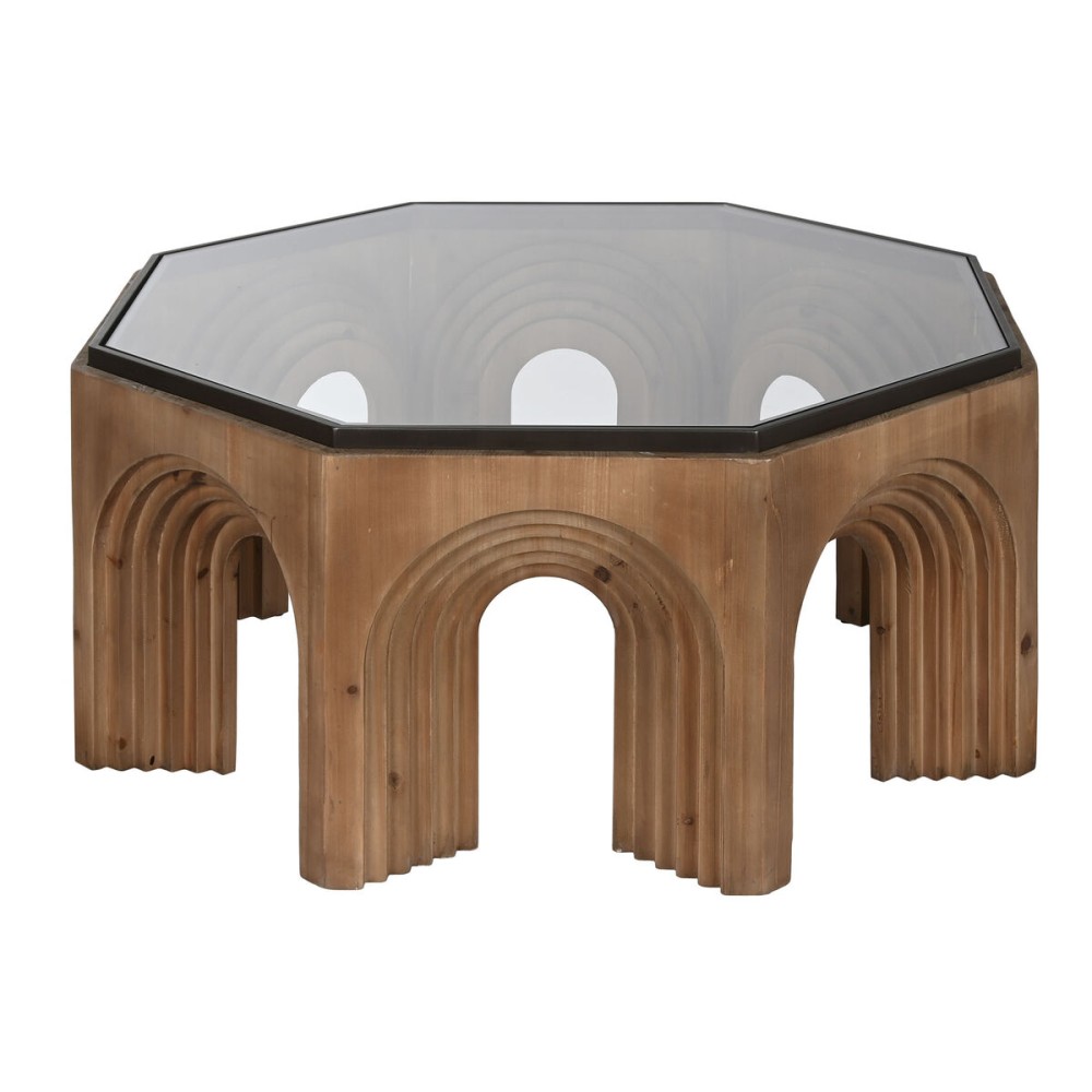 Tischdekoration Home ESPRIT Kristall Tannenholz 99 x 99 x 46 cm