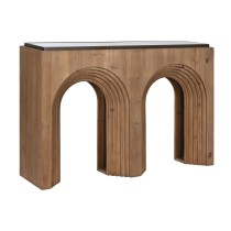 Console Home ESPRIT Verre Sapin 122 x 30 x 80 cm