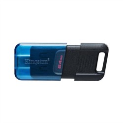 USB Pendrive Kingston 80 64 GB Blau Schwarz/Blau