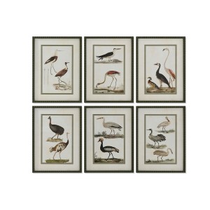 Bild Home ESPRIT Vögel Cottage 40 x 2,5 x 54 cm (6 Stück)