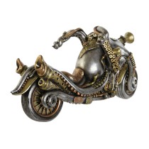 Decorative Figure Home ESPRIT Grey Multicolour Motorbike 30 x 11 x 14 cm