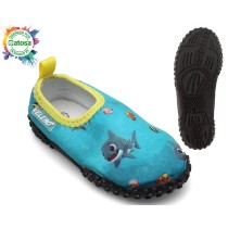 Chaussures aquatiques pour Enfants Bleu Requin