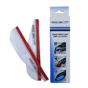 Waterproof rearview mirror protector OCC Motorsport OCCDEC021 Translucent Universal 2 Pieces