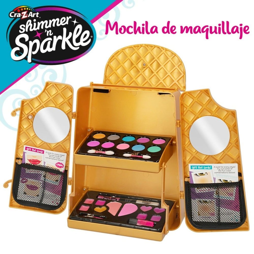 Children's Make-up Set Cra-Z-Art Shimmer 'n Sparkle 20,5 x 23,5 x 6,5 cm 4 Units