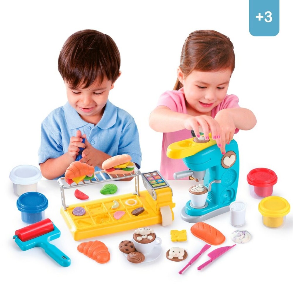 Jeu Créatif de Pâte à modeler PlayGo (2 Unités) Cafétière