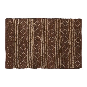 Tapis Home ESPRIT Marron Losanges 120 x 180 x 1 cm