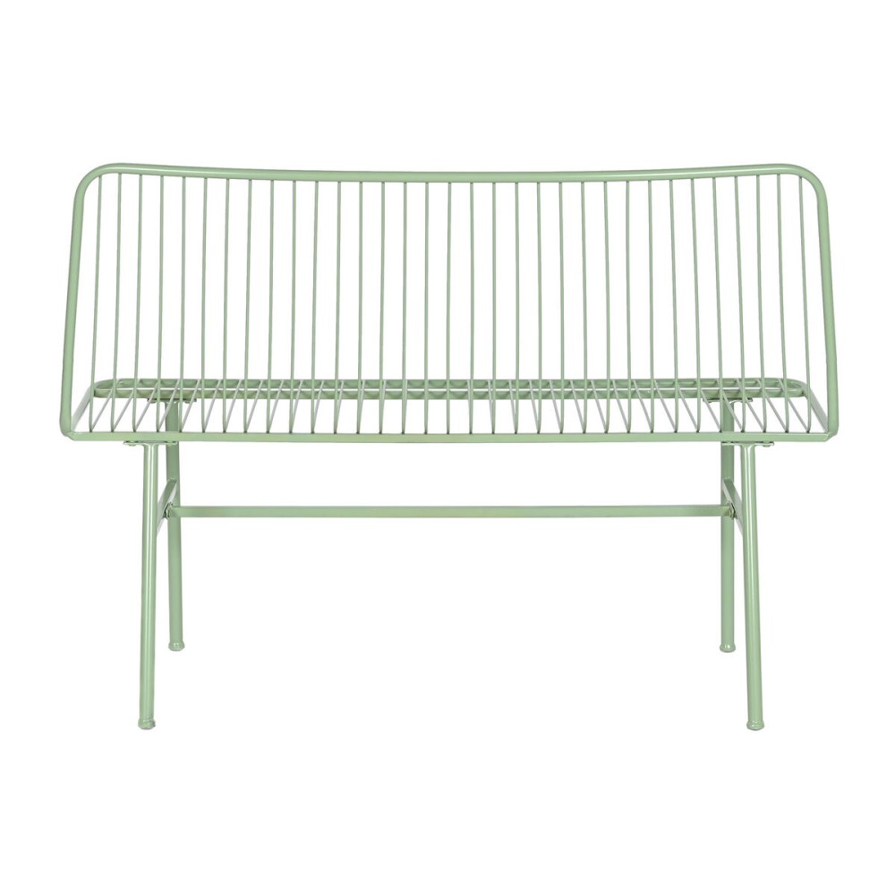 Ensemble Table avec 3 Sièges Home ESPRIT Menthe Métal 115 x 53 x 83 cm