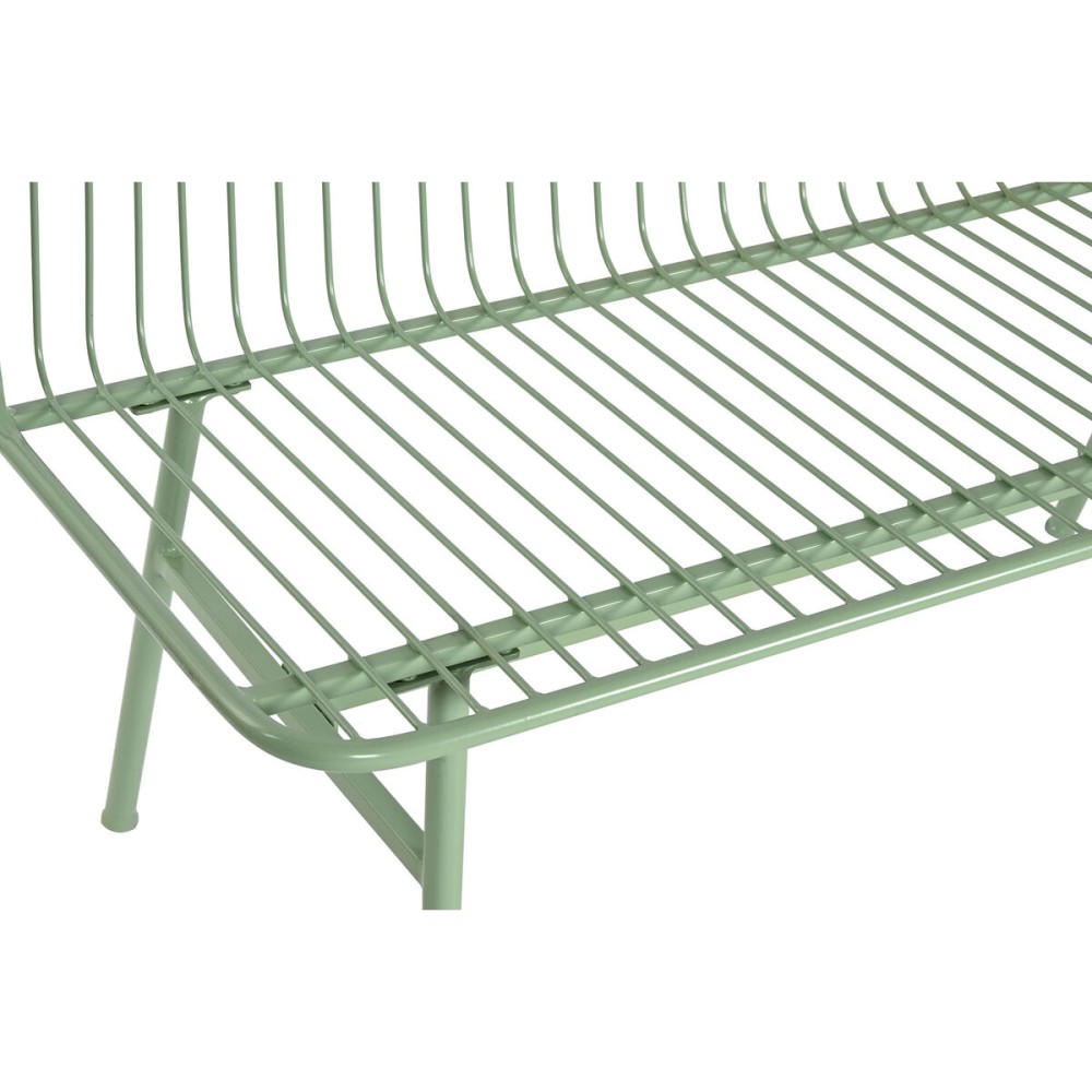 Ensemble Table avec 3 Sièges Home ESPRIT Menthe Métal 115 x 53 x 83 cm