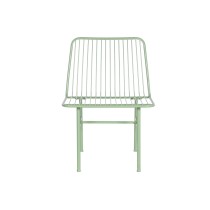 Table Set with 3 Armchairs Home ESPRIT Mint Metal 115 x 53 x 83 cm