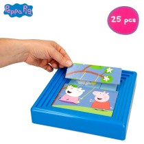 Puzzle Enfant Peppa Pig 25 Pièces 19 x 4 x 19 cm (6 Unités)