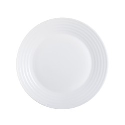 Assiette à dessert Luminarc Harena Blanc verre (19 cm) (24 Unités)