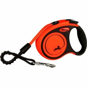 Laisse pour Chien Flexi XTREME Noir Orange 3 m