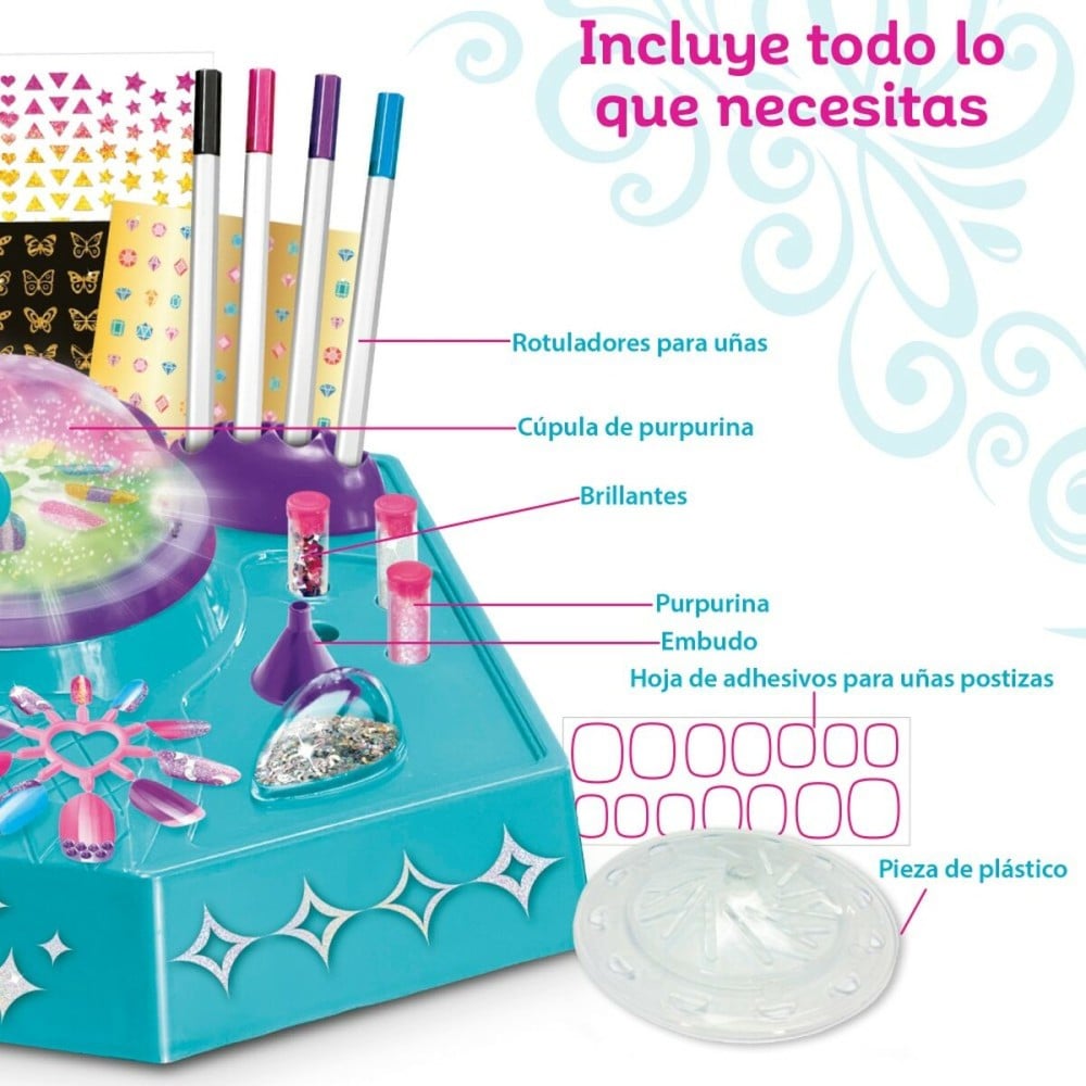 Set de Manucure Cra-Z-Art Shimmer 'n Sparkle 36 x 11 x 27 cm 4 Unités Enfant