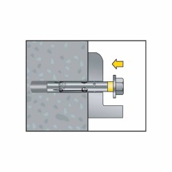 Schraubenkasten CELO 10 x 60 mm 20 Stück Verzinkt