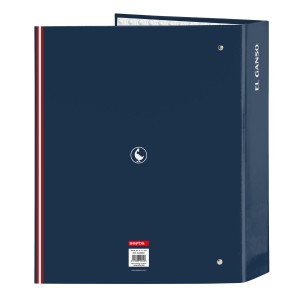 Ringbuch El Ganso Classic Marineblau A4 27 x 33 x 6 cm