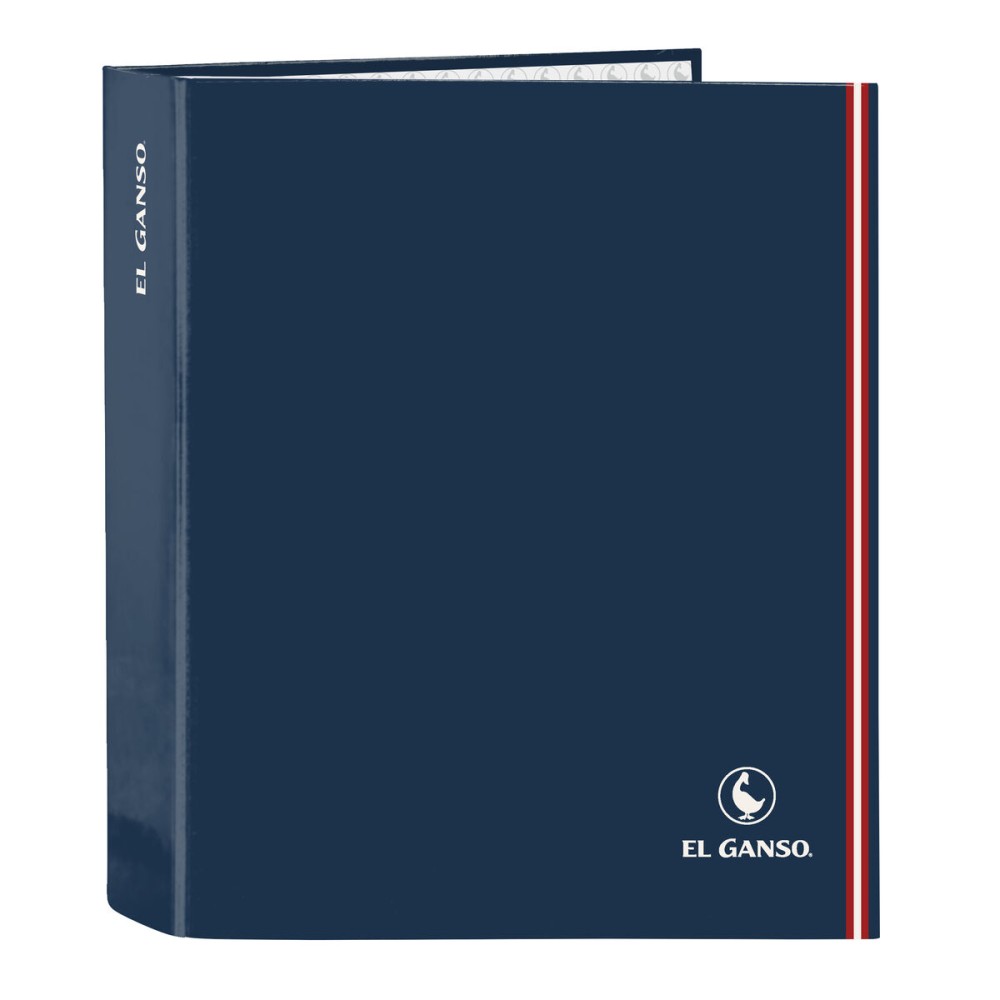 Ring binder El Ganso Classic Navy Blue A4 27 x 33 x 6 cm