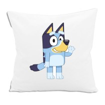 coussin 3D Bluey Blanc 30 x 30 cm Carré