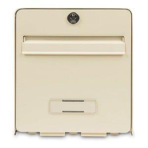 Letterbox Burg-Wachter   Beige Plastic Galvanised Steel