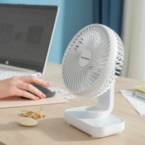 Wiederaufladbarer Schreibtischventilator Fanrec InnovaGoods Ø5,4'' 3600 mAh / 13,3 W