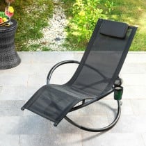 Folding Orbital Rocking Sun Lounger Rockorb InnovaGoods