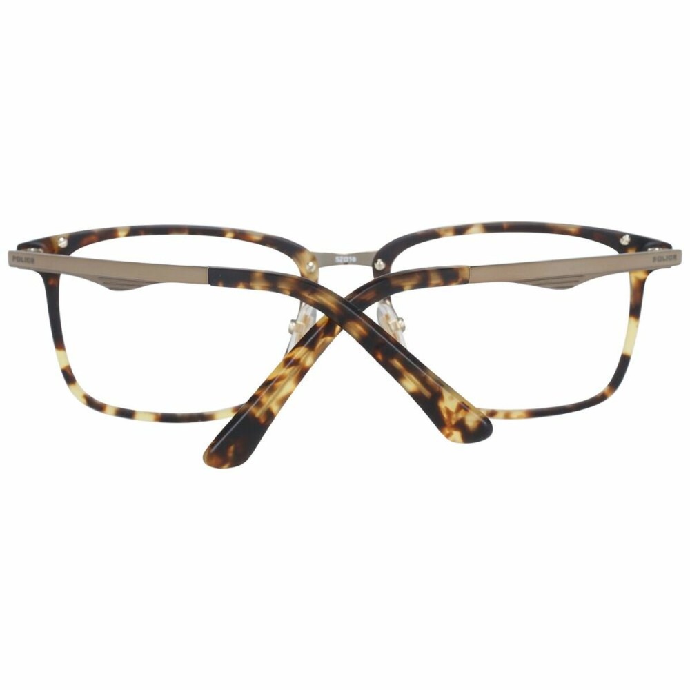 Men' Spectacle frame Police VPL684-52741M Yellow Ø 52 mm