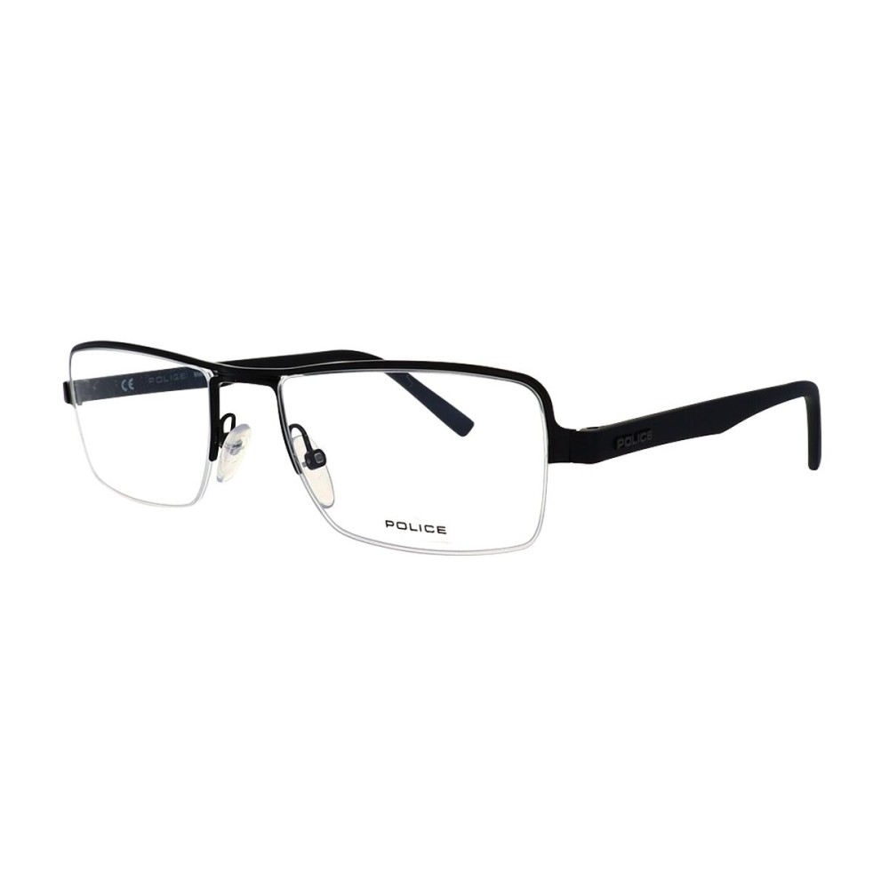 Monture de Lunettes Homme Police Noir Ø 52 mm