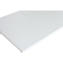 Ensemble Table avec 3 Sièges Home ESPRIT Blanc Acier 123 x 66 x 72 cm