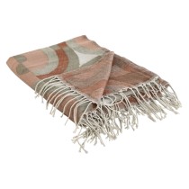Bed Cover Home ESPRIT Multicolour Pink 130 x 170 cm