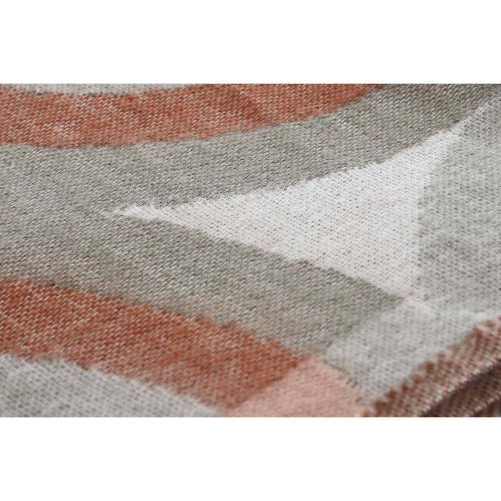 Couvre-Lits Home ESPRIT Multicouleur Rose 130 x 170 cm