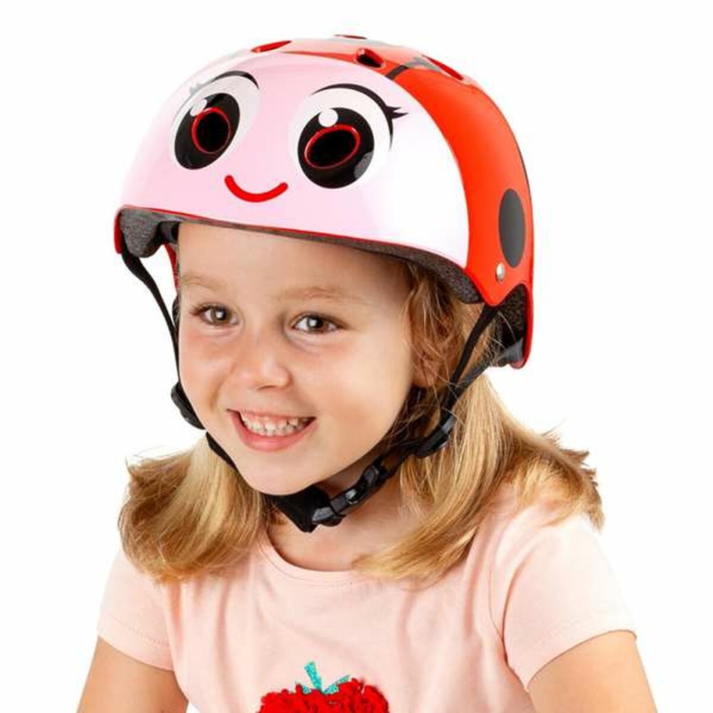 Children's Cycling Helmet Moltó Red Ladybird 26 x 21 x 16,5 cm