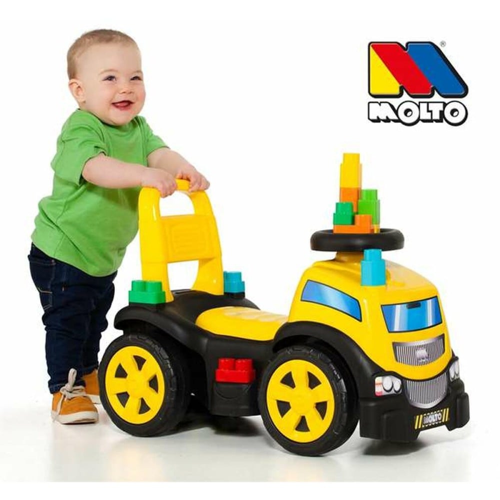 Rutschauto Moltó Trucks and blocks 89 cm