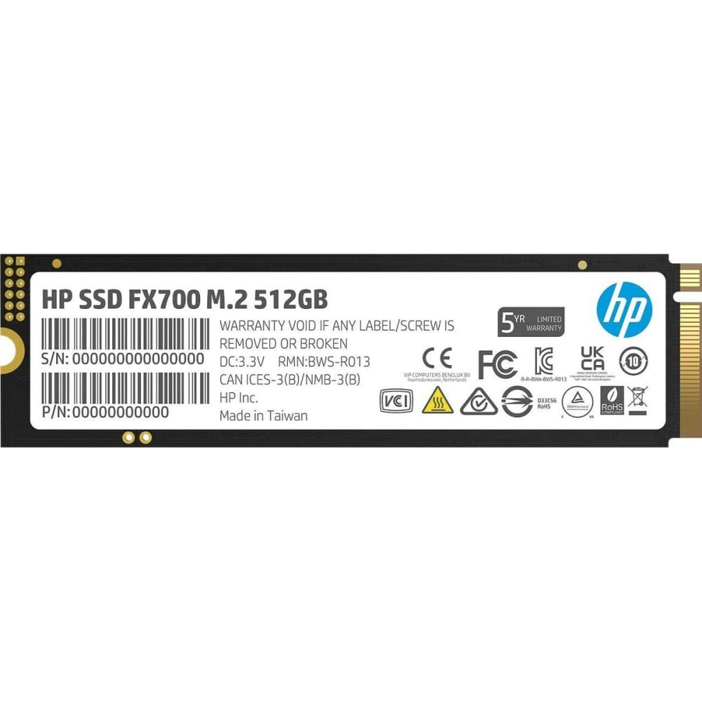 Disque dur HP FX700 512 GB SSD