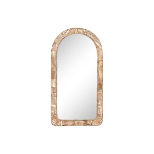 Wall mirror Home ESPRIT Natural Tropical 61,5 x 7 x 117 cm