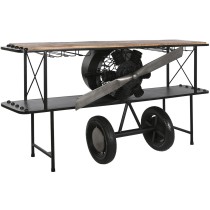 Eingangsbereich Home ESPRIT Braun Schwarz 191 x 58 x 96 cm 191 x 58 x 91 cm