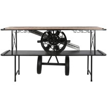 Eingangsbereich Home ESPRIT Braun Schwarz 191 x 58 x 96 cm 191 x 58 x 91 cm