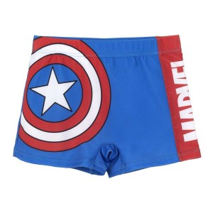 Boxer de Bain pour Enfants The Avengers Bleu