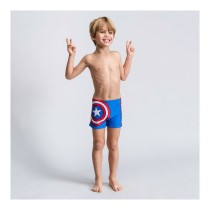 Boxer de Bain pour Enfants The Avengers Bleu