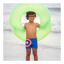 Boxer de Bain pour Enfants The Avengers Bleu