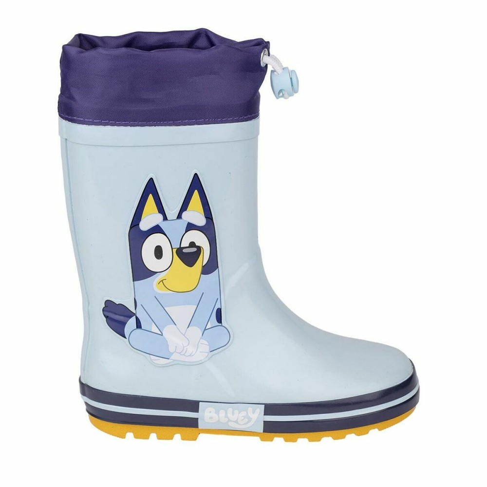 Bottes en Caoutchouc pour Enfants Bluey Bleu clair