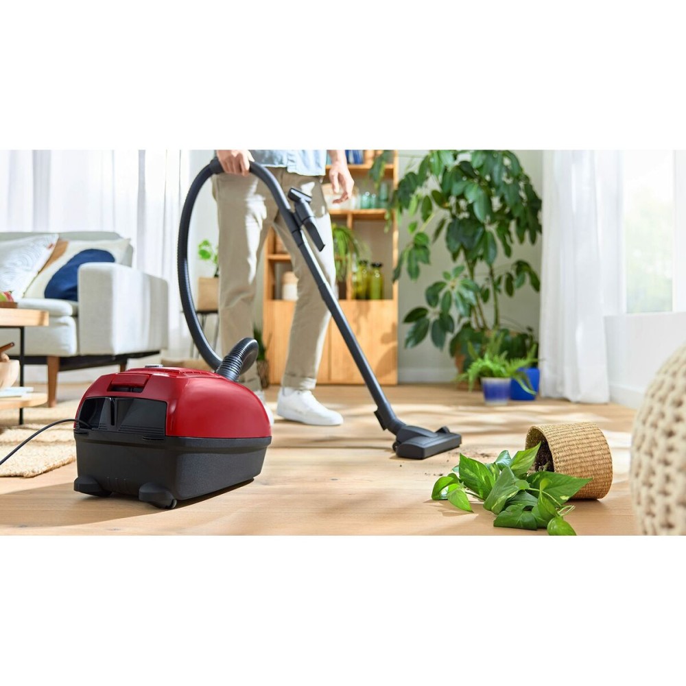 Aspirateur BOSCH BGB38RD2 Rouge Noir/Rouge 600 W