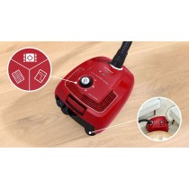 Aspirateur BOSCH BGB38RD2 Rouge Noir/Rouge 600 W