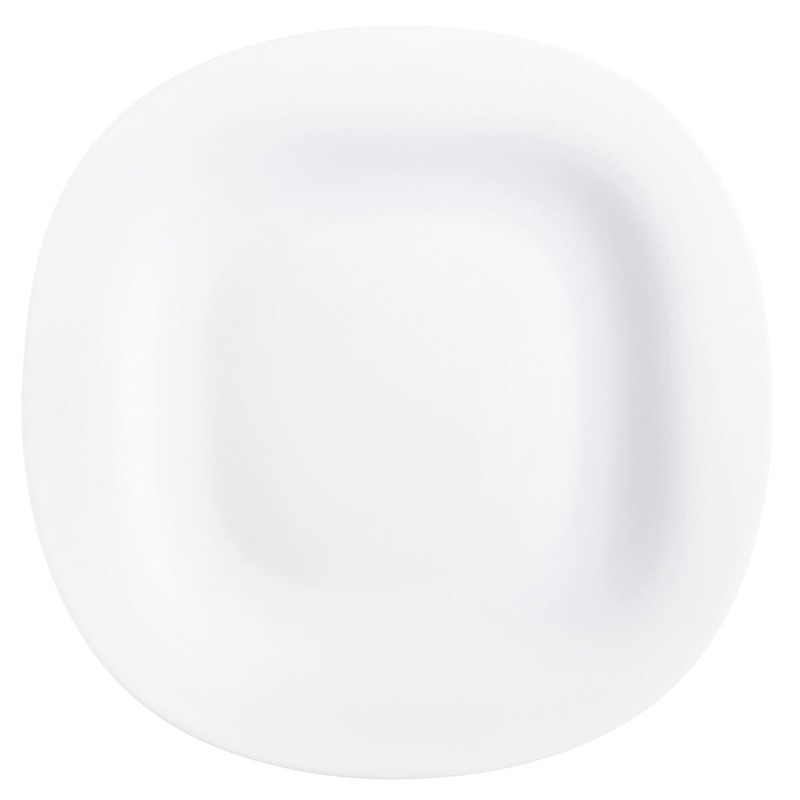 Flacher Teller Luminarc Carine Blanco Weiß Glas Ø 26 cm (24 Stück)