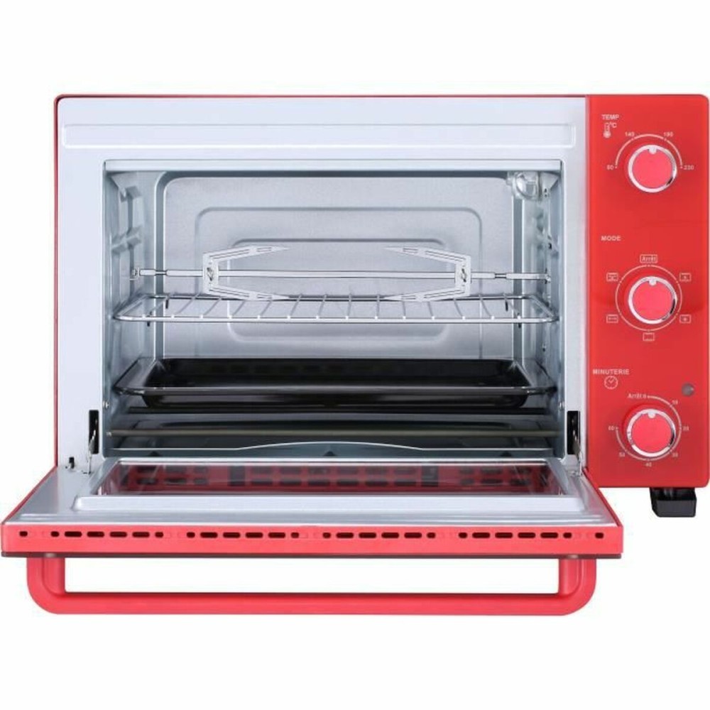 Mini Electric Oven Continental Edison CEMF35R Red 35 L