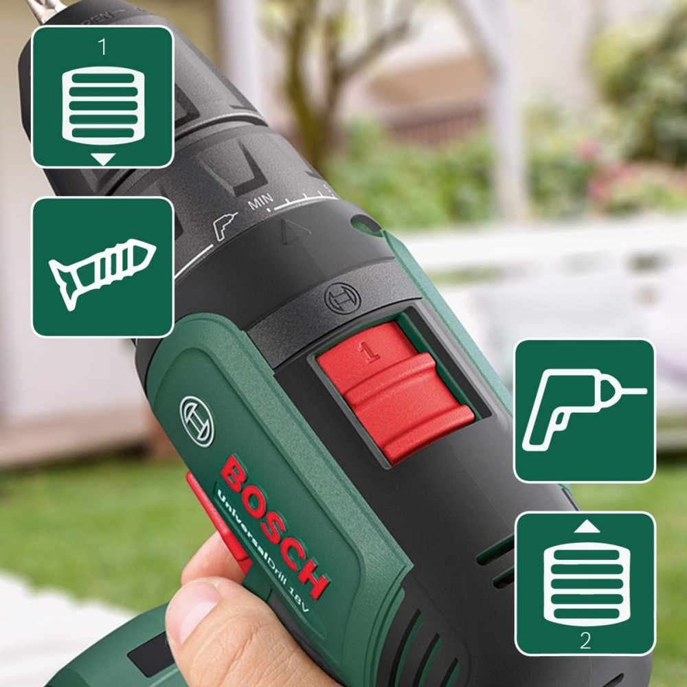 Driver Drill BOSCH UniversalDrill Wireless 18 V