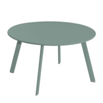 Table d'appoint Marzia Vert Acier 70 x 70 x 40 cm