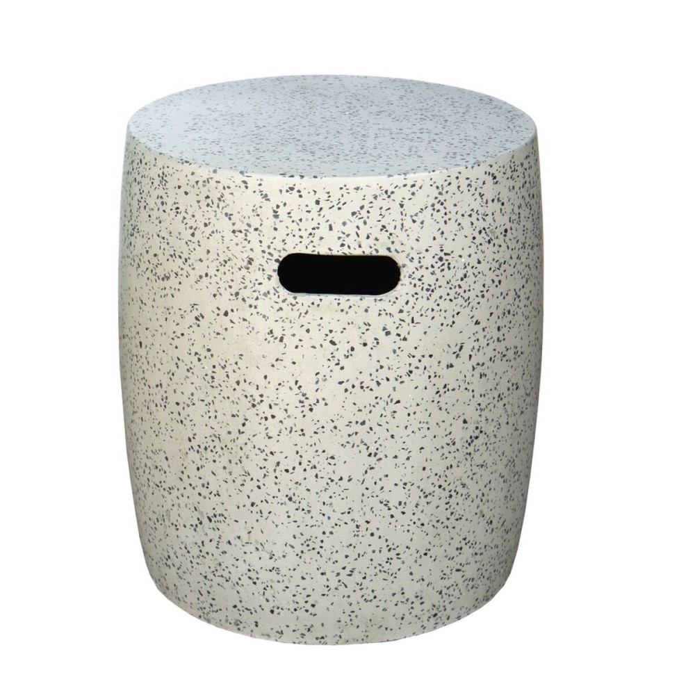 Hocker Terrazzo Schwarz 40 x 40 x 45 cm