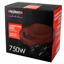 Sandwich Maker Küken 33790 Red 750 W