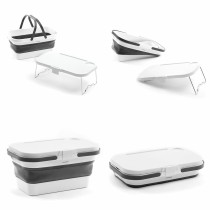 Folding Picnic Basket with Lid-Table Pickning InnovaGoods