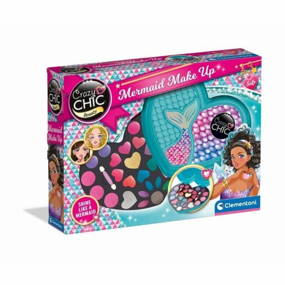 Schminkset für Kinder Clementoni Crazy Chic Beauty Mermaid Make up